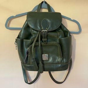 Green Dooney and Bourke Leather Backpack
